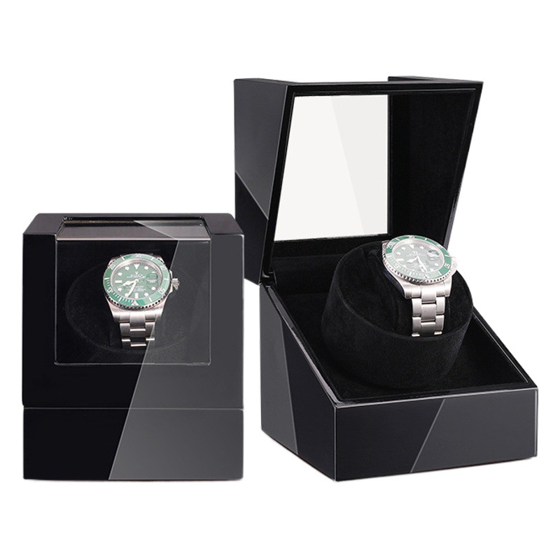 Lailishi-enrollador de reloj automático, caja de reloj mecánica, caja de almacenamiento de reloj para el hogar, venta al por mayor