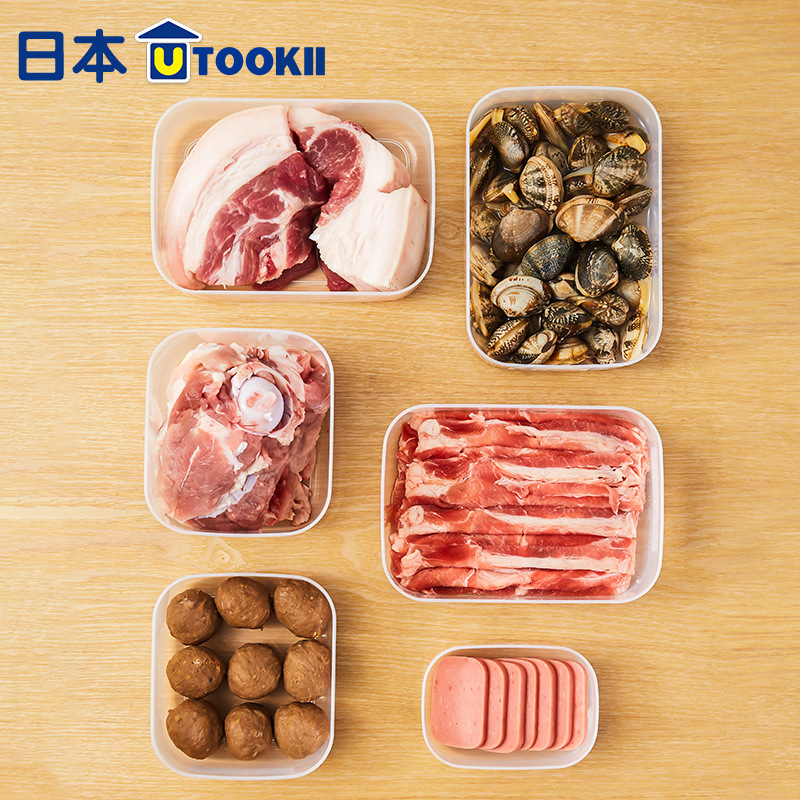 抗菌冷蔵庫収納ボックス食品グレードのクリッパーボックス冷凍庫整理アーティファクト収納ボックス包装ボックスクロスボーダー|undefined