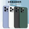 適用iPhone13pm蘋果12pro液態矽膠手機殼蘋果7/8P/XS/X手機套批發