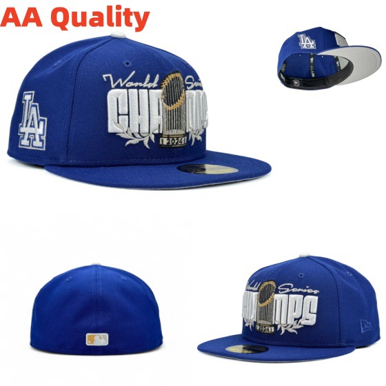 Sombreros de béisbol SOX completamente cerrados y no ajustables transfronterizos, a hombres y mujeres les gusta usar sombreros de ala plana de los Dodgers