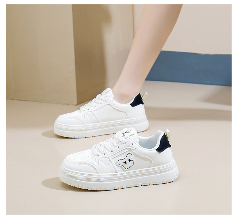 2024 autunno bianco nuova versione coreana ins studentessa altezza crescente suola spessa sport tavola scarpe casual tendenza_voghion.com