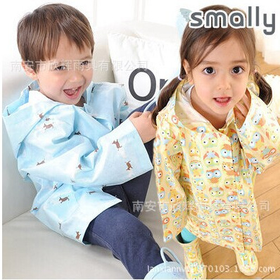 Clearance Sale Children's Korean-Style All-Cotton Baby Raincoat Cute Wholesale Kindergarten Rain Poncho