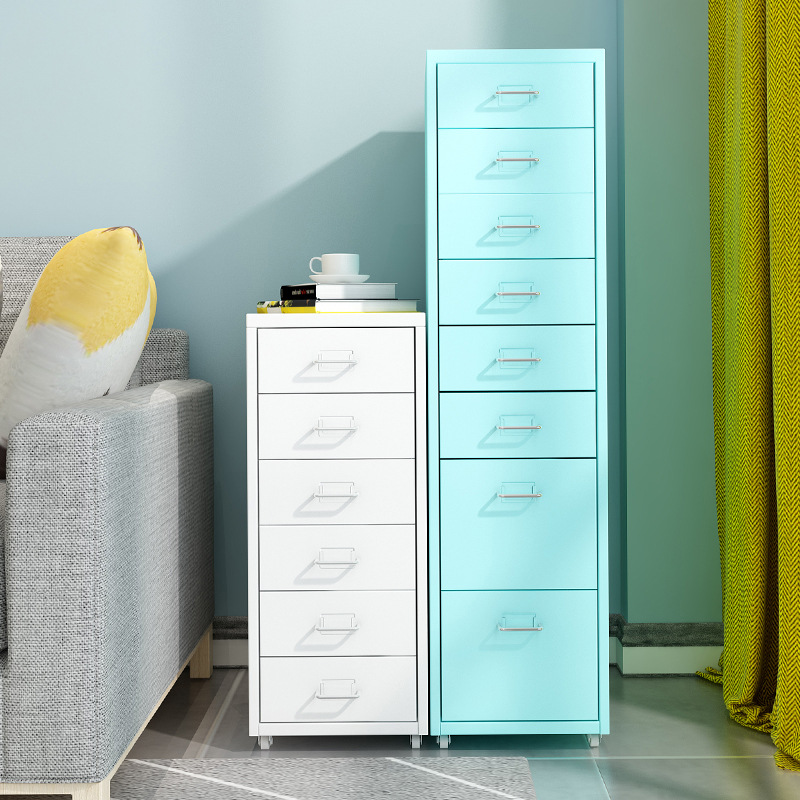 Haier Mo gabinete de hierro pecho de cajones muebles bajo gabinete Oficina archivo gabinete hogar bajo mesa de almacenamiento armario cajón gabinete