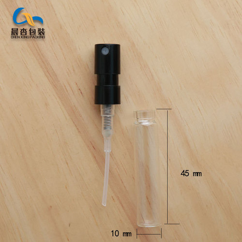 Wholesale Mini Perfume Atomizer French Spray Glass Bottle 2ml Trial Size 1ml Perfume Bottle Bulk Glass Spray Bottle