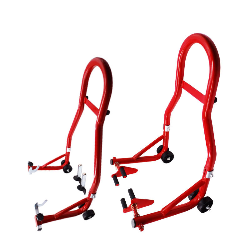 Fabricante de reparación de motocicletas soporte de coche un par de reparación de neumáticos mantenimiento de elevación de rack herramienta de combinación rack