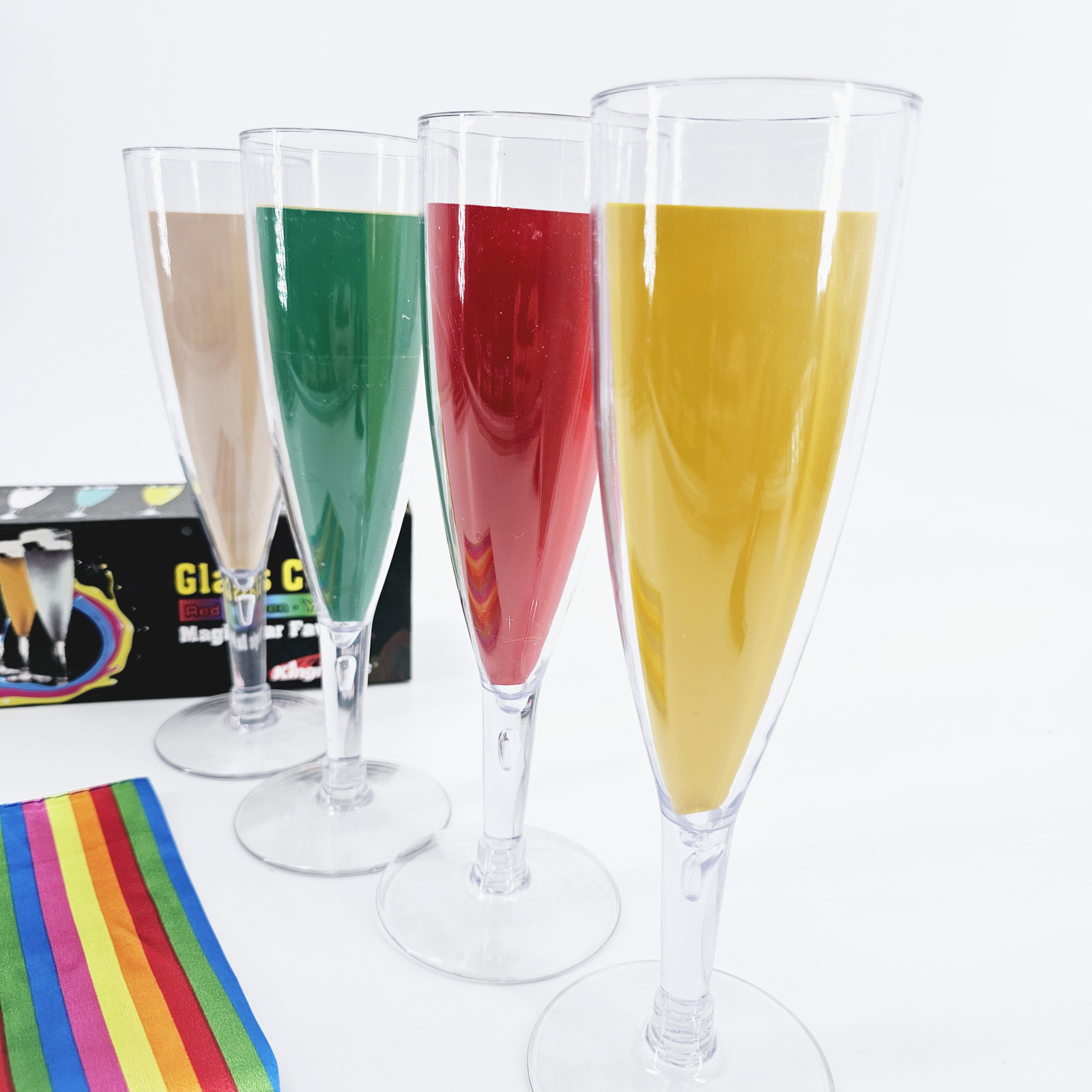 G0580 color quit glass change color king magic festival stage…