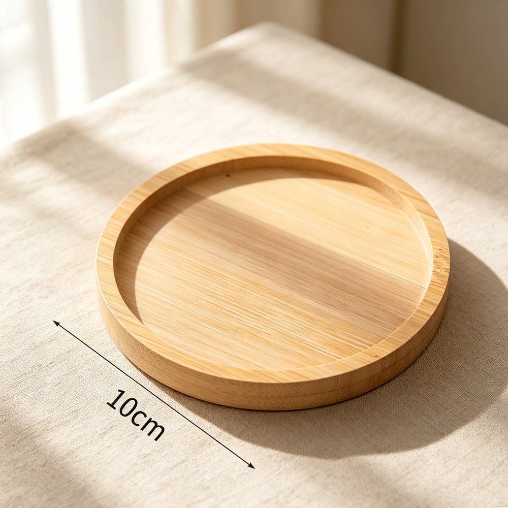 Base de Posavasos para Mosaico de Bambú Artesanal para Hogar