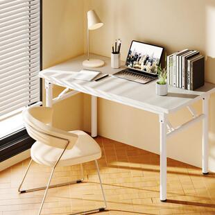 Foldable Table Rental House Bedroom Home Desk Simple Student Adult Rectangular Computer Table Girls Dining Table
