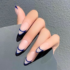 Cross-border wearable nail foreign trade nail sticker NoGuMei nail plate fake nail nail sticker finished nail nails