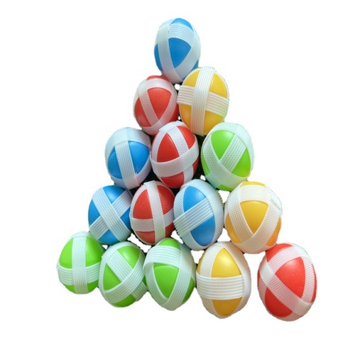 Children's Dart Accessories Sticky Ball Toy Target Nylon Shooting Hook Velcro Sticky Target Ball Non-Porous Wholesale
