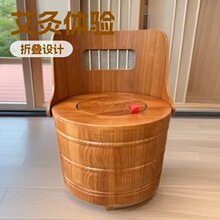 艾灸椅子艾灸桶熏蒸椅艾灸凳家用无烟坐灸凳温灸艾灸工具艾灸椅