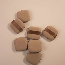 巧克力粉扑黄油饼干气垫粉扑不吃粉底液散粉化妆蛋黄派厂家定妆