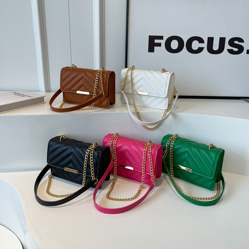 Bolso de hombro retro coreano de moda de este año para mujer 2025 primavera y verano nuevo bolso de mensajero simple pequeño bolso cuadrado marea