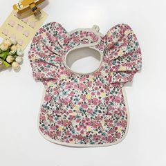 Baby bib Denmark new children bib baby waterproof bib kindergarten eating clothes dirty-proof and stain-proof food bib