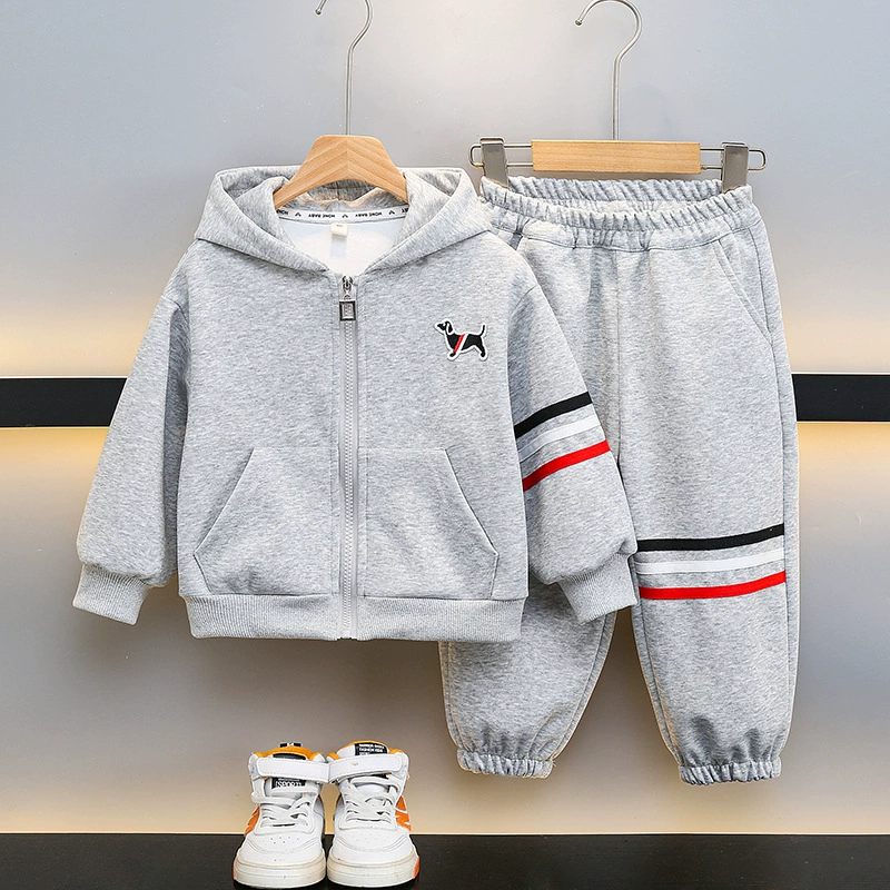 Спортивный костюм для мальчиков, осенний детский комплект для отдыха, корейский стиль