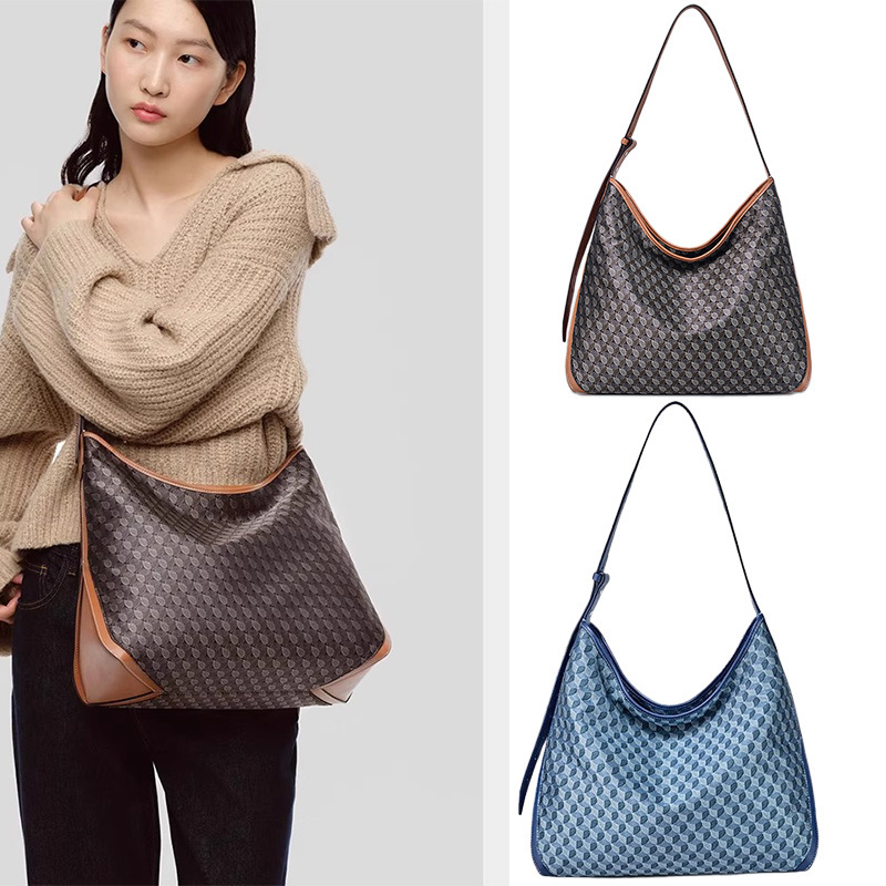 Disanna hobo bag lucky brocade bag embroidered presbyopia bag single shoulder handbag commuter bag armpit tote bag women