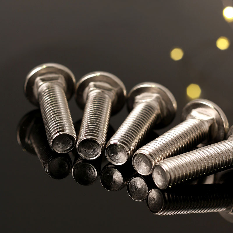 精隆GB12 201不锈钢 半圆头方颈螺栓马车螺栓螺丝