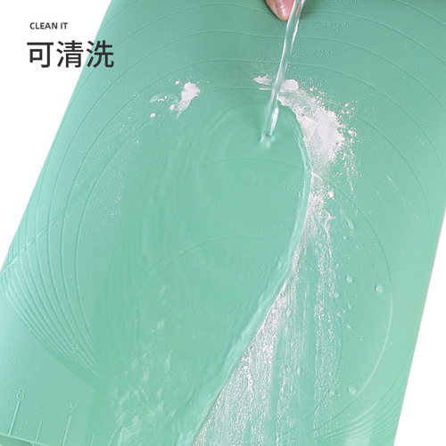 Amazon Home Food Dough Mat Baking Silicone Rolling Pin Thick With Measurement And Pastry Mat Wholesale