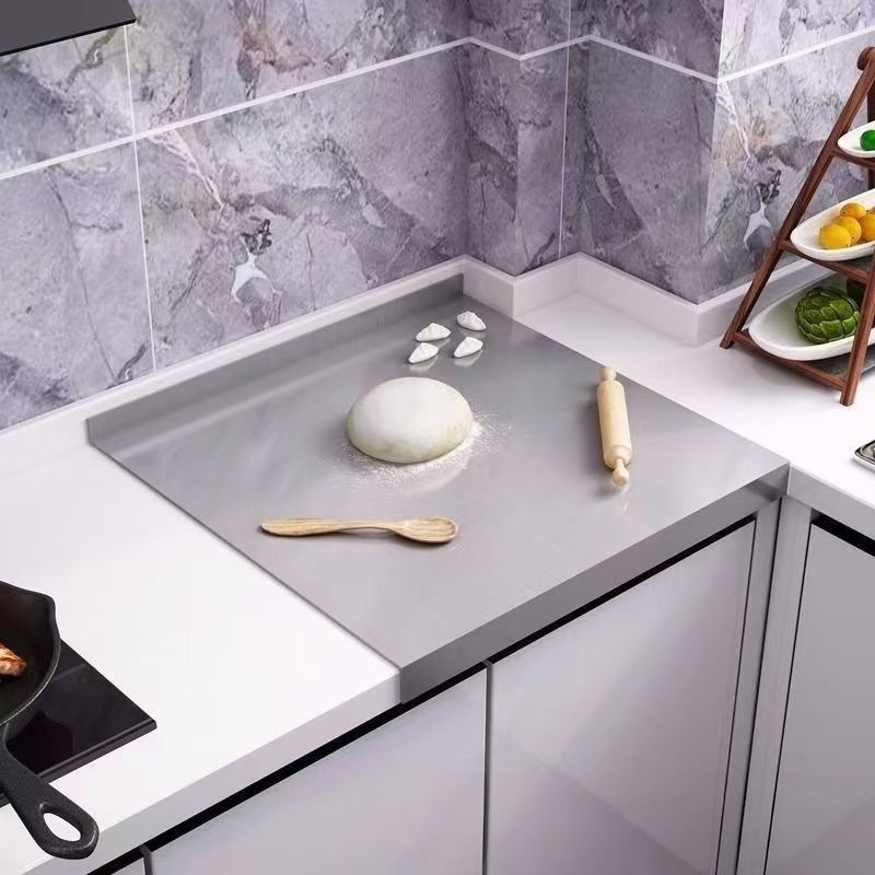 Baby food cutting board in stock, supports one-piece drop shipping, 304 stainless steel, seamless large rolling board L1