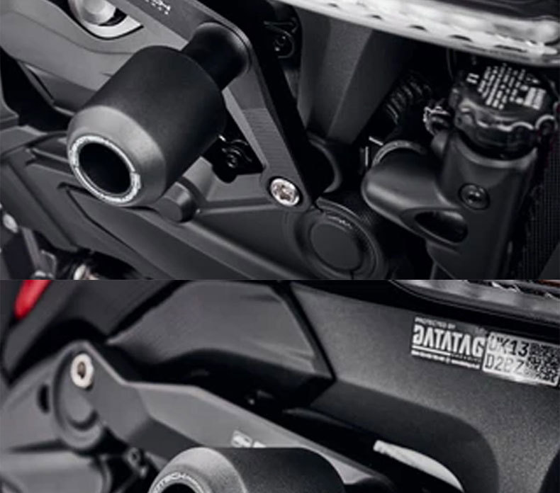 Suitable for Ducati Monster 950 Plus Modified Body Bumper Anti-Fall Ball Anti-Fall Glue