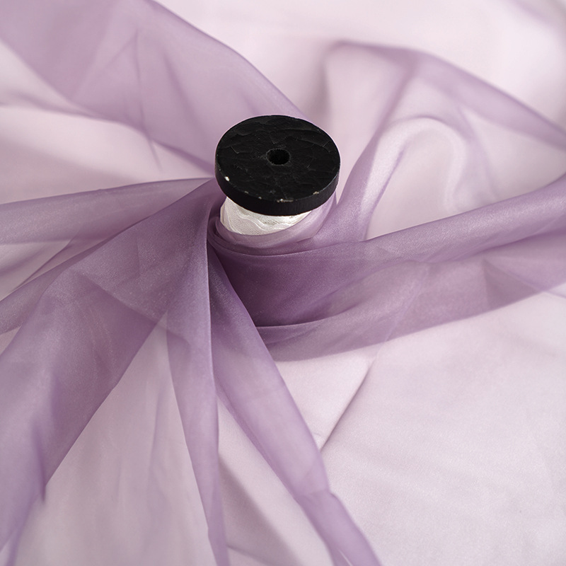 10d Ruyi ultra-delgada tela suave y transparente oigan tela de ropa de boda ropa de estilo chino pañuelo de baile tela de gaza