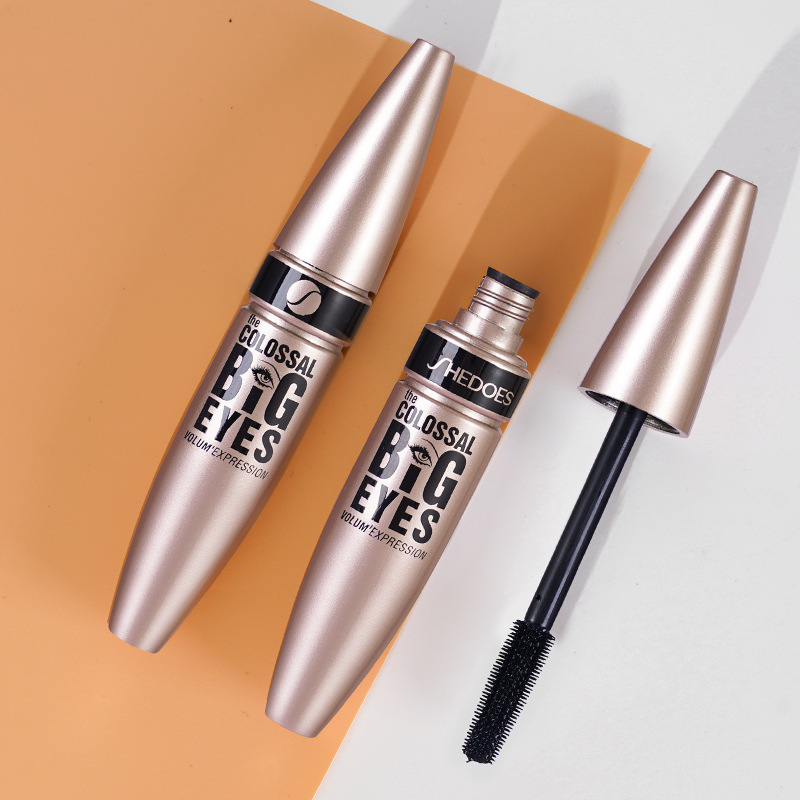 Cross-Border Cosmetics Shedoes Popular Long-Lasting, Thickening, Curling, Waterproof, Sweat-Proof, Non-Smudging Mascara
