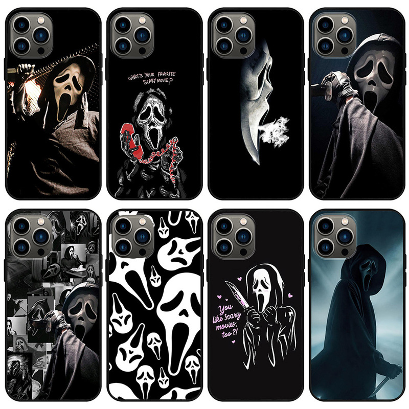 Fun Horror oweiPhonephoen Phone Case 15 Ghost neseh Halloween ca scream all suitable