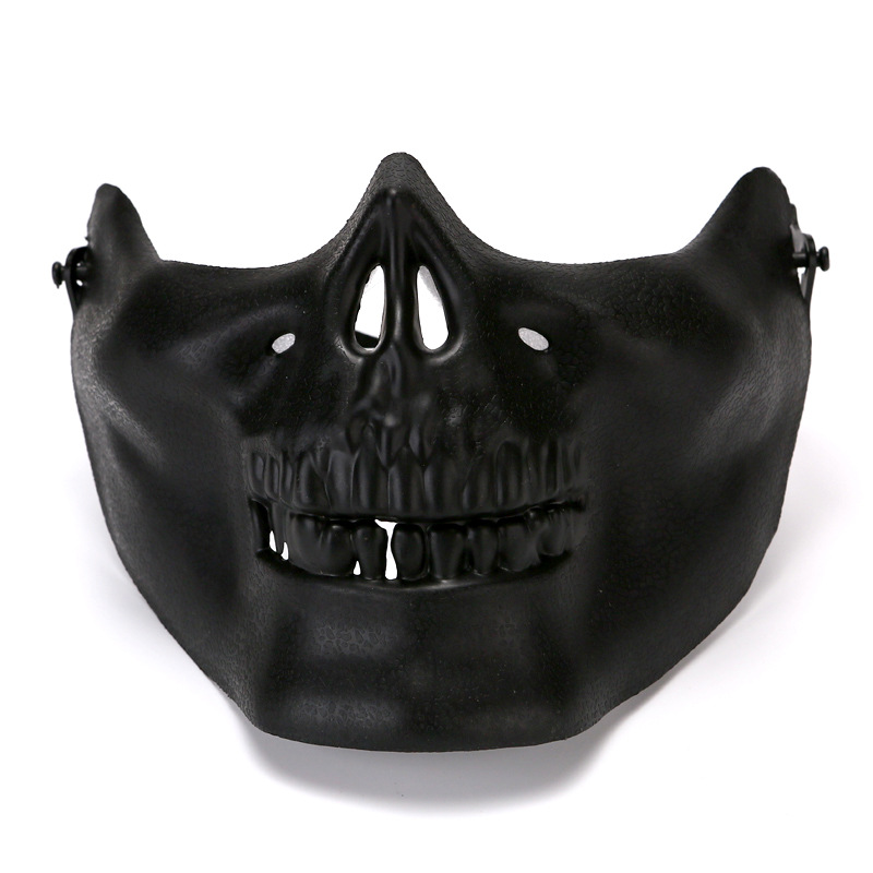 Soldados esqueleto en stock 3 generaciones de equipos militares estadounidenses media cara máscara de terror