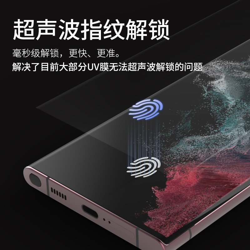 Aplicable a OPPOReno11 pantalla curva templado película UV de alta galvanoplastia de aluminio hd película Reno11Pro película artefacto