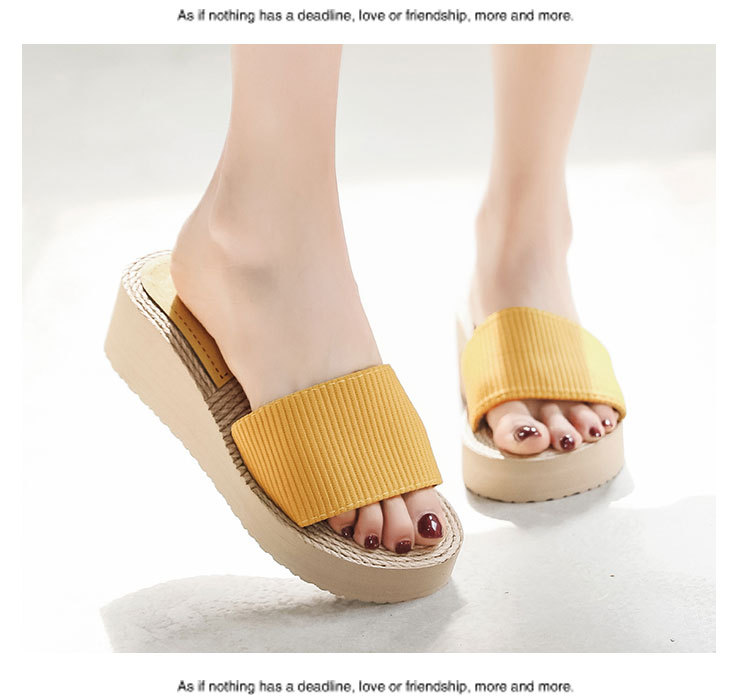 Women's Casual Solid Color Round Toe Slides Slippers display picture 1