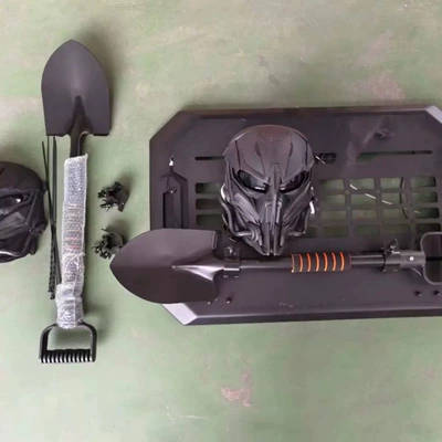 ladder, backpack, tent, canopy, Roof rack - side-mounted-mecha-net-iron-material-no-need-to-drill-holes