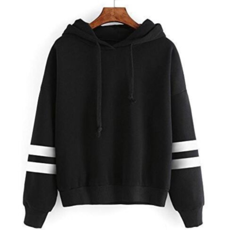 9323 #2021 Otoño e Invierno Nuevo eBay AliExpress deseo con capucha suelta de manga larga suéter mangas dos