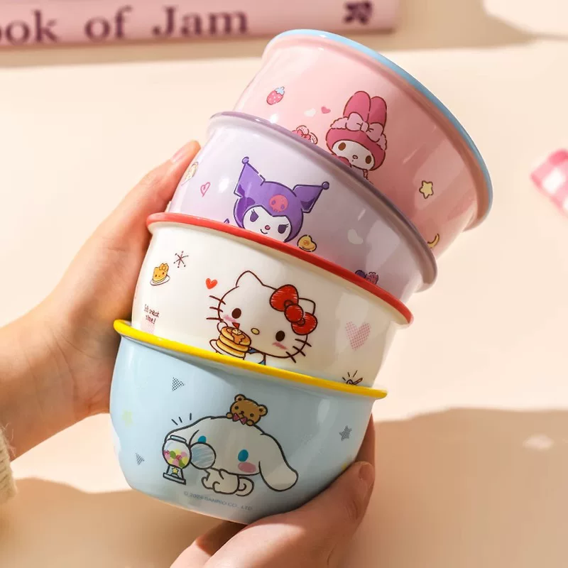 Серии Hello Kitty, керамическая детская посуда для еды, миска для супа