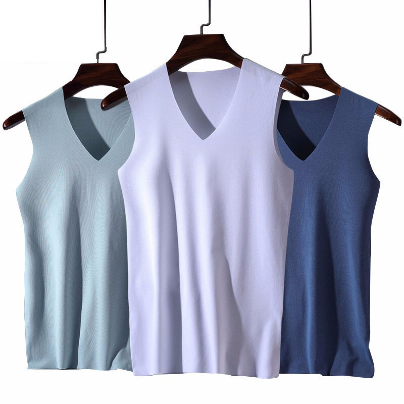 Silk summer breathable sports base T-shirt with a round collar for…