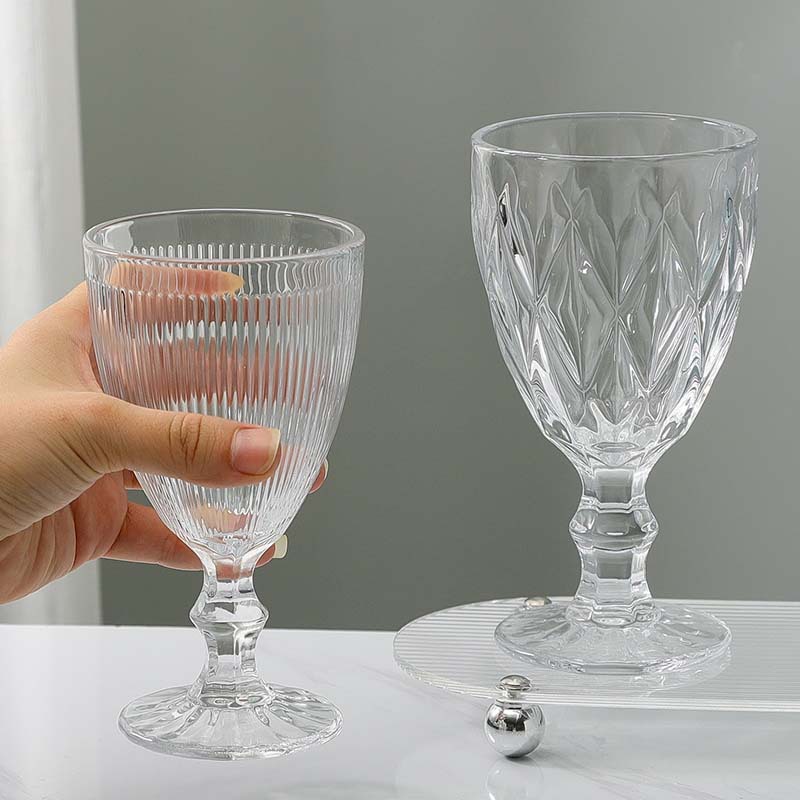 Taza de sol en relieve, taza de café retro francesa, taza de jugo, taza de champán, taza de vino tinto