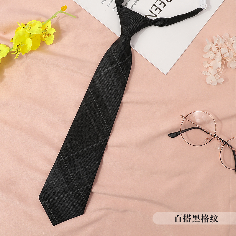 ↬↬↬다재다능한 블랙 체크 무늬 넥타이 핫 세일 ↢ ↢ ↢