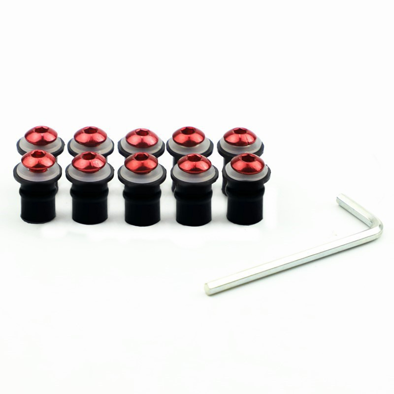 Motorcycle modification before windshield color bolt set 5mm…