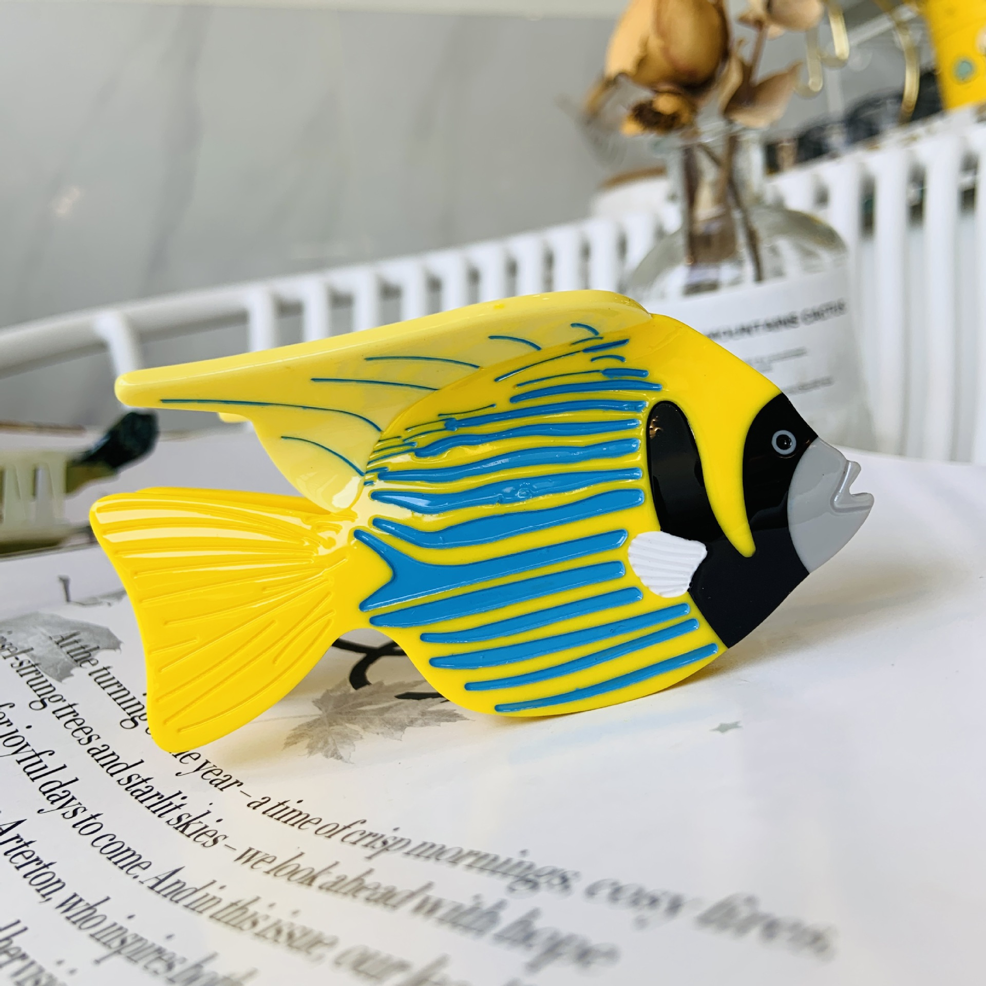 Neue Ozean Serie Essigsäure Clip Nischen Design Tier Pinguin Shark Clip Kreuz-grenze Großhandel Haar Zubehör Pony Clip_voghion.com