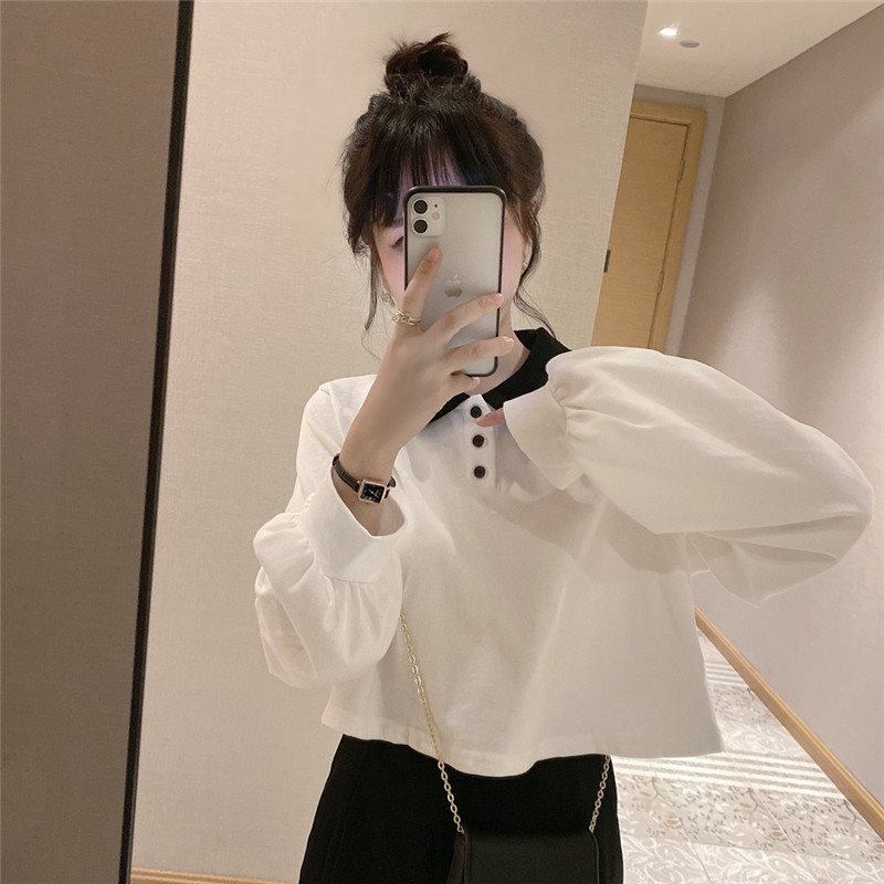 (2개) 가을 배 모양의 바디 웨어 작은 남성을위한 세트 가을 원피스 패션 클리어 매칭 여성용 달콤한 투피스 세트