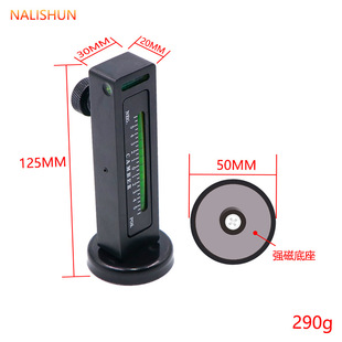 Car Four-Wheel Alignment Magnetic Leveler Level Ruler Tire Camber Adjustment Correction Tool