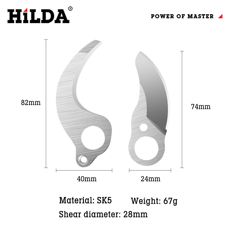 HiLDA de litio eléctrico sierra de cadena tijeras eléctricas de litio tijeras eléctricas de poda de rama gruesa tijeras eléctricas