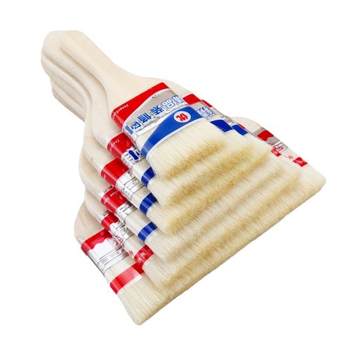 Direct sale of sheep's wool brush factory 2-8 inch gourd handle sheep's wool brush, glue and paint brush, sheep's wool brush bulk discount