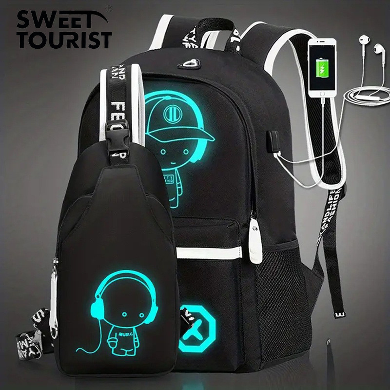 Backpack Men's High-End Large-Capacity Business Backpack Travel Laptop Backpack Logo