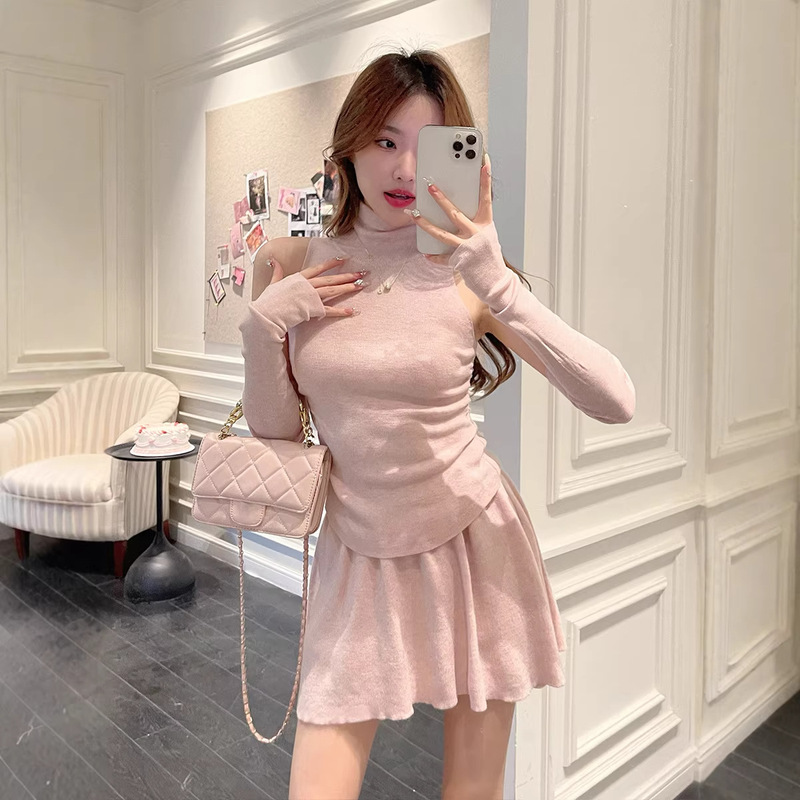 My Favorite Item! Fashionable High-Neck Sleeveless Wool Knitted Bottoming Shirt