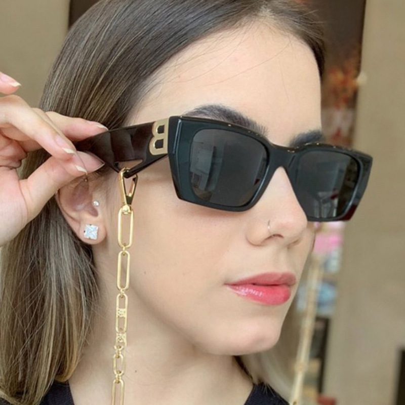 2022 Personalized B- box Sunglasses Women's European and American New Modern Sunglasses Women's Cross-border Trendy Hollow Legs 2022 Personalized B- box Sunglasses Women's European and American New Modern Sunglasses Women's Cross-border Trendy Hollow Legs