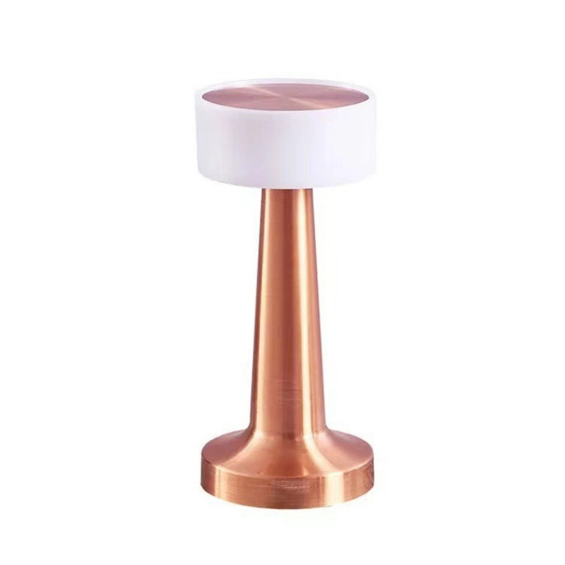 D acrílico oro rosa