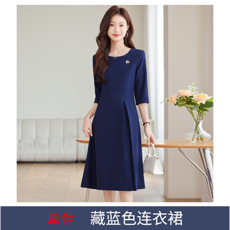 Navy blue dress KL915