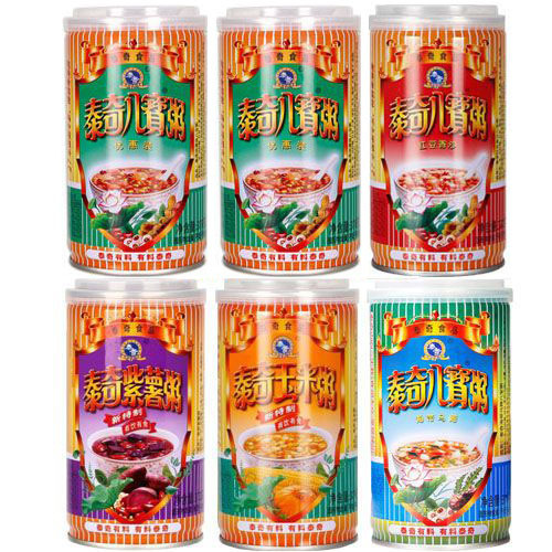 タイチ八宝粥 オリジナルフレーバー 特価パック 370g*12缶 大缶 小豆香る紫芋粥 即席粥 箱ごと|undefined