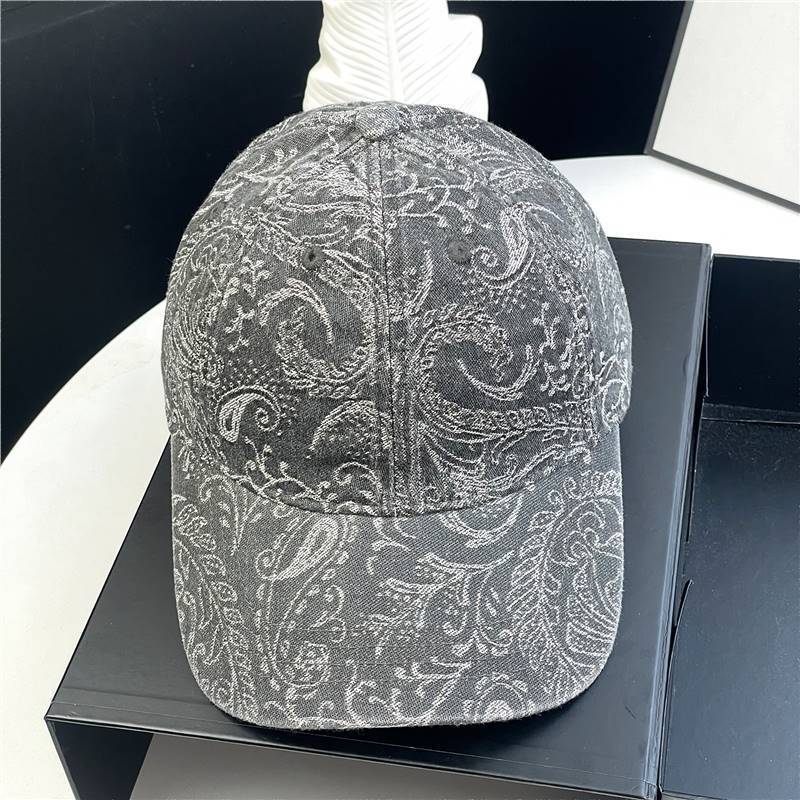 新款高品质复古印花软顶棒球帽女休闲百搭前进帽鸭舌帽渔夫盆帽子|undefined