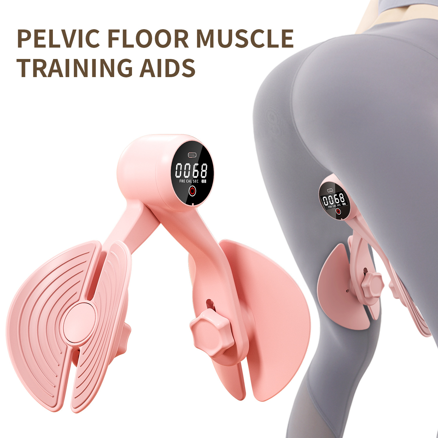Dispositivo de reparación de entrenamiento muscular del piso pélvico artefacto de adelgazamiento de la pierna del hogar recuperación posparto quema de grasa muslo delgado dispositivo de clip de pierna interior belleza